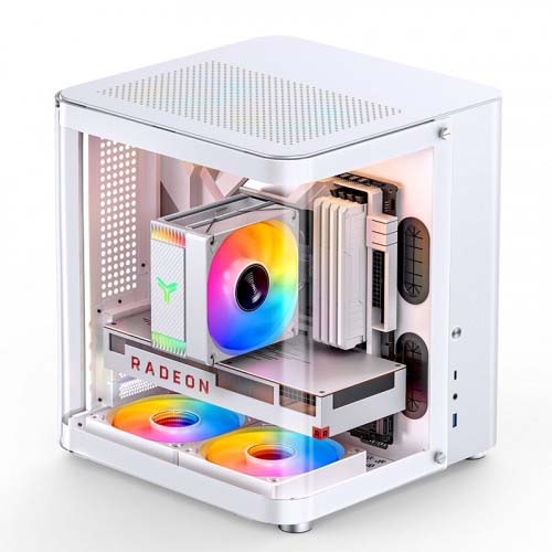 TNC Store VỎ CASE JONSBO TK-1 WHITE MID TOWER MÀU TRẮNG